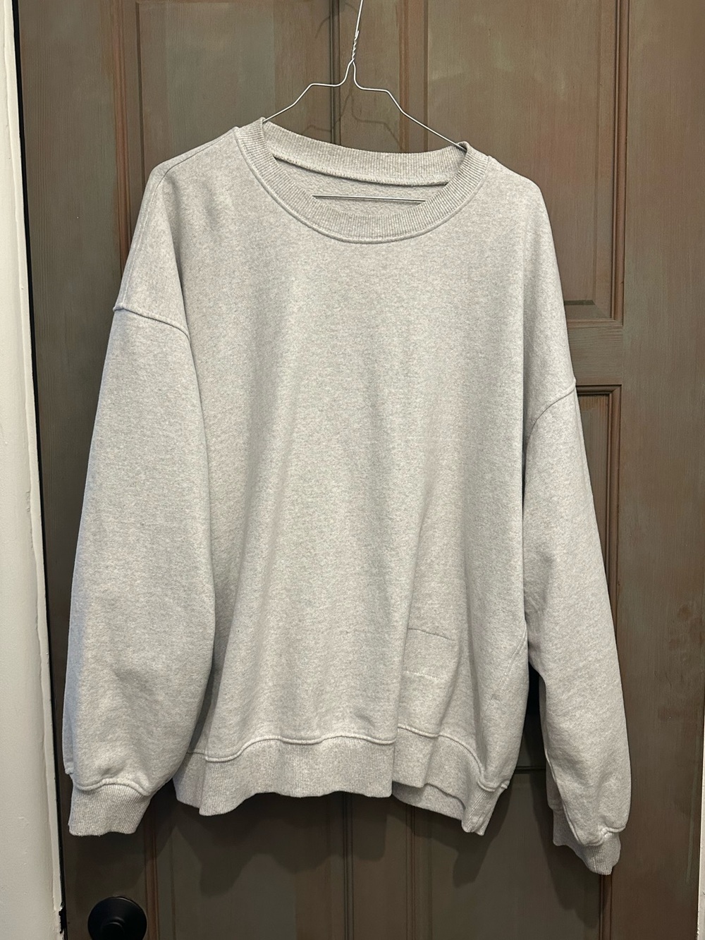 Daily Drills Grey Fleece Sweater - Picture 3 of 5